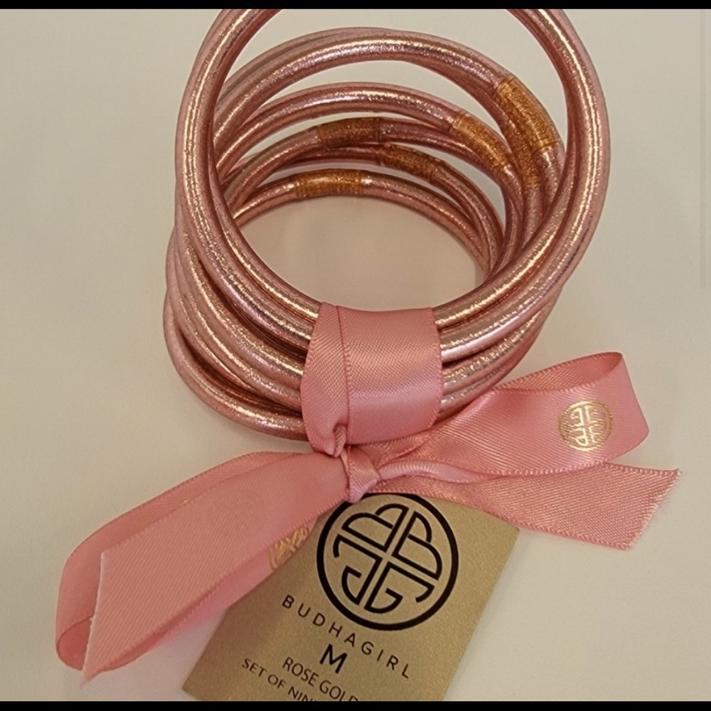 BudhaGirl Rose Gold Bangles (9)